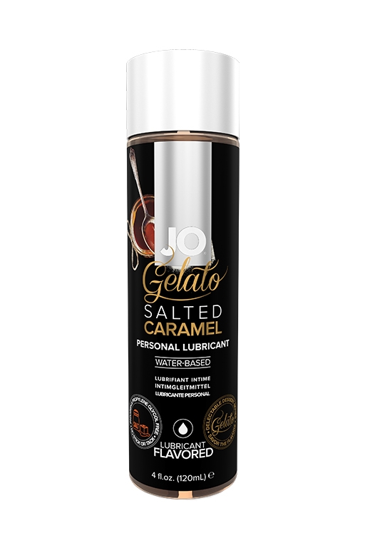 Гель "JO Salted Caramel" с ароматом и вкусом соленой карамели, 120ml 