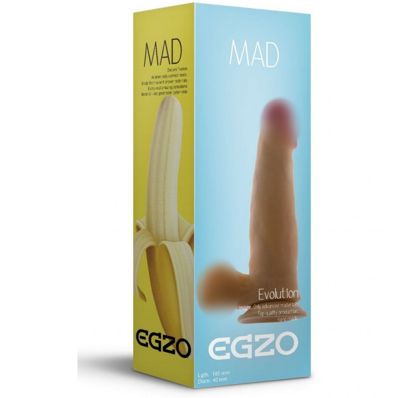 Фаллоимитатор реалистичный "Egzo" на присоске 