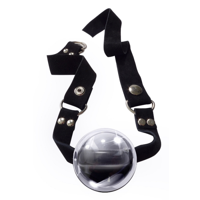 Кляп "Icicles №65" стекло, белый 