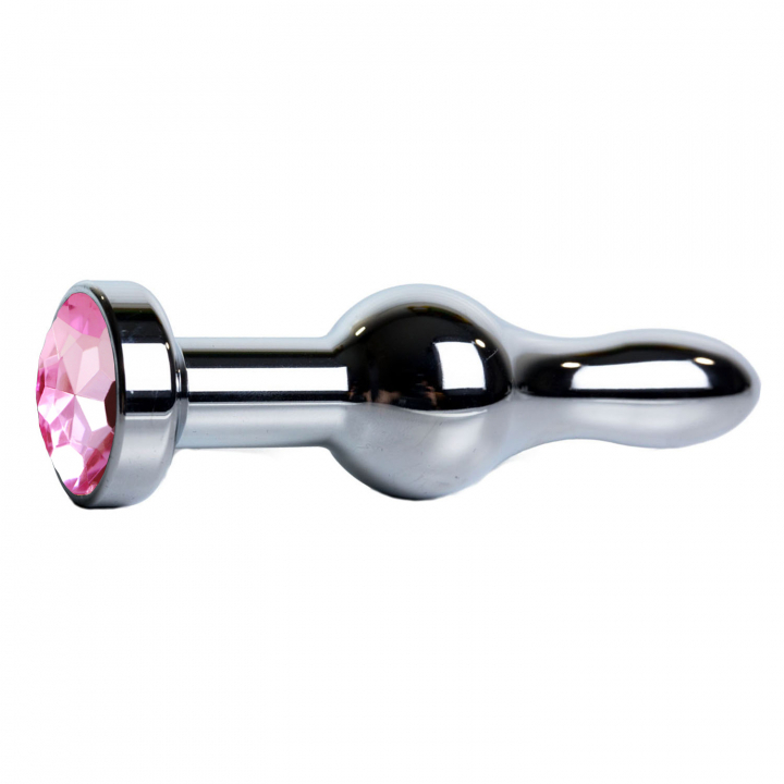 Пробка с розовым кристаллом "Vandersex" рельефная, металл 